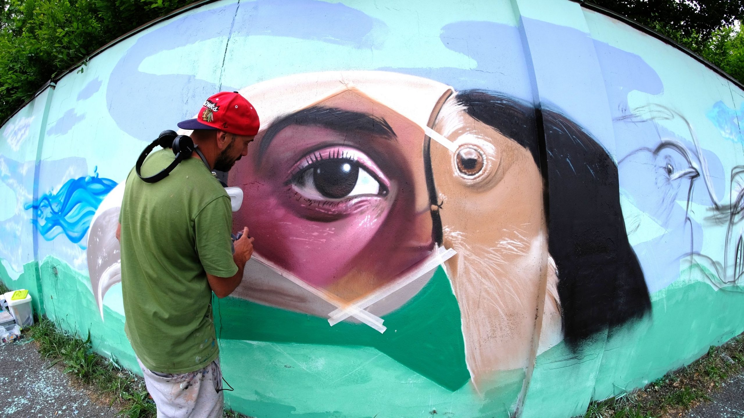 murales tackle zero reggio emilia