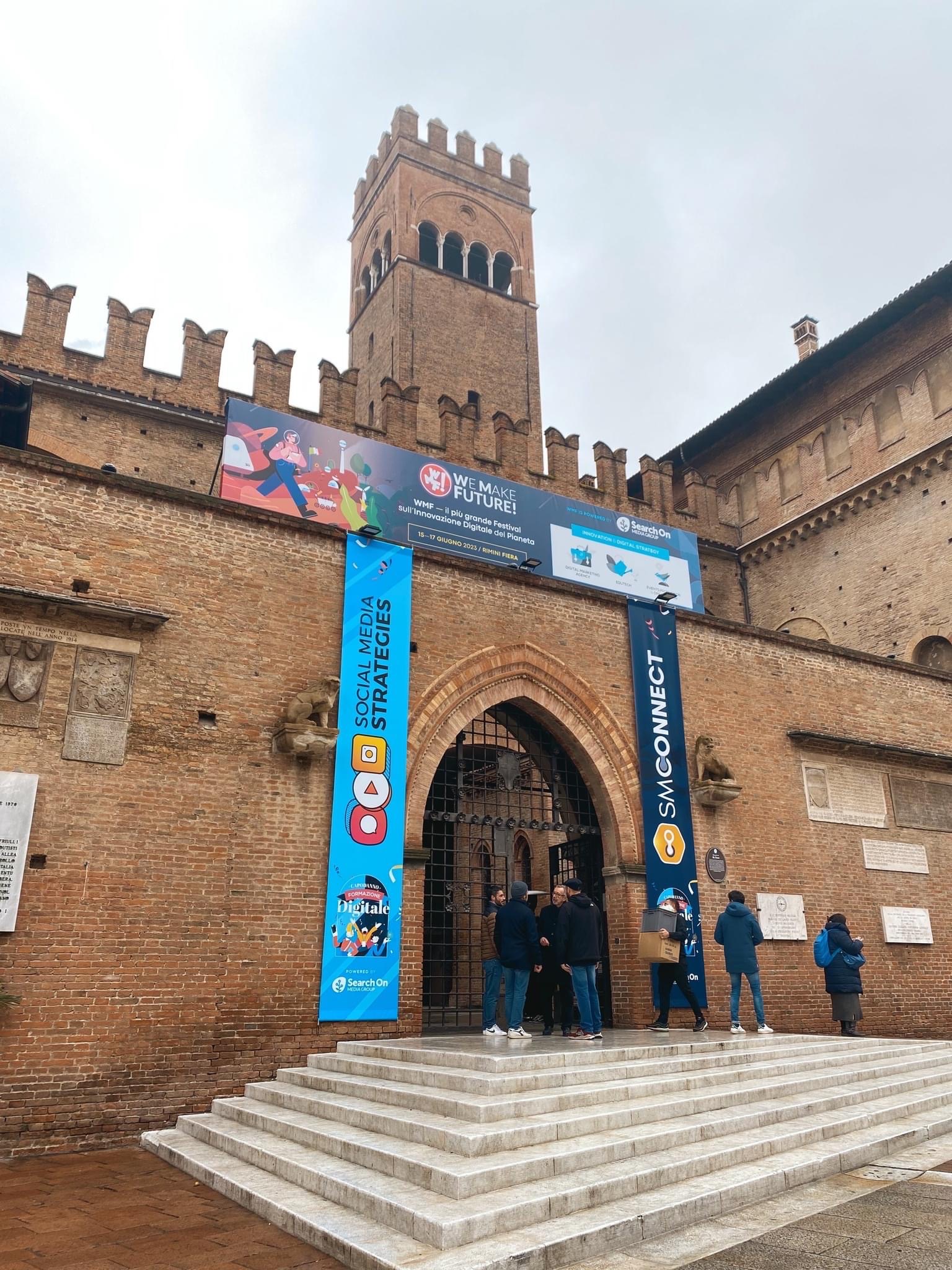 Palazzo Re Enzo a Bologna per il Capodanno della Formazione Digitale 2022