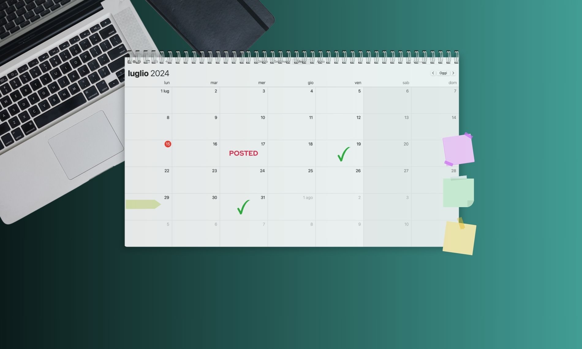 Piano editoriale vs calendario editoriale: copertina blog