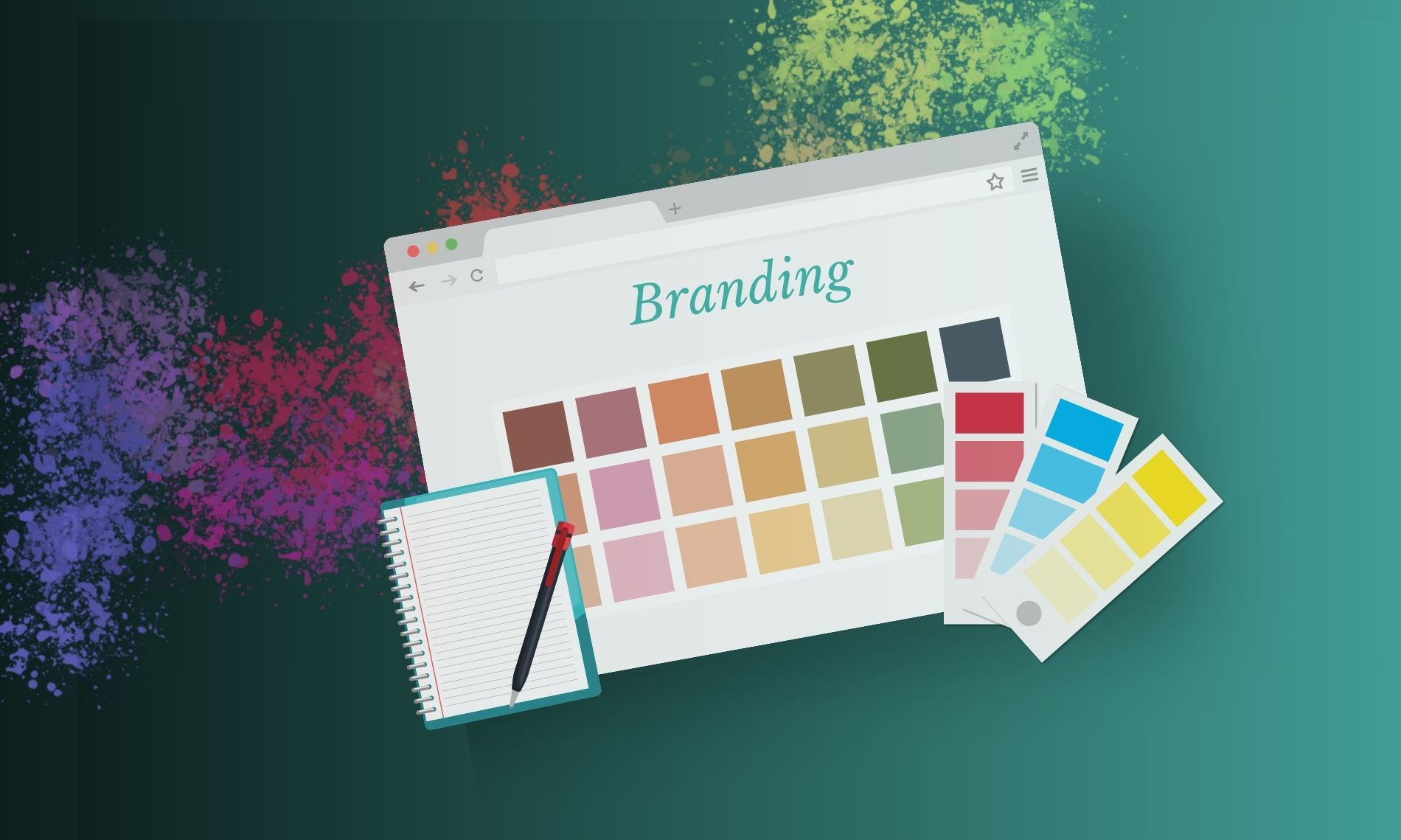 COLORI E BRAND IDENTITY: copertina blog