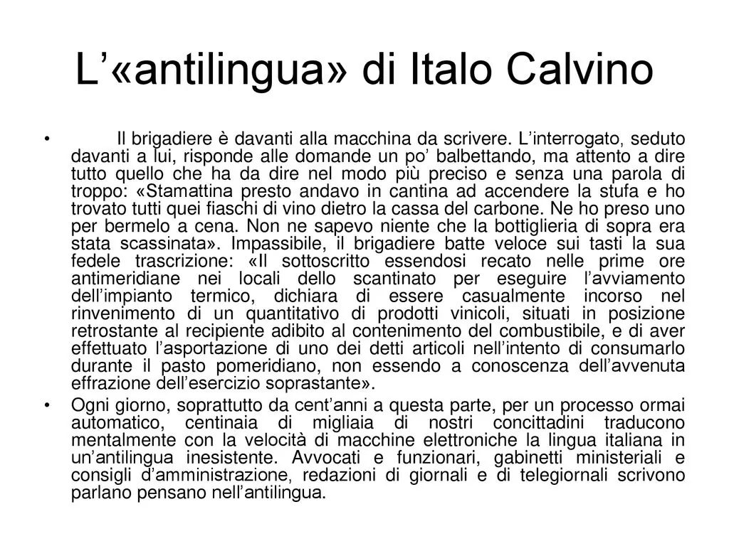 antlingua calvino